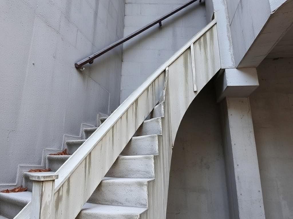 Peinture d’escalier en béton: Découvrez notre tutoriel facile et rapide! Peindre un escalier en béton brut : tutoriel