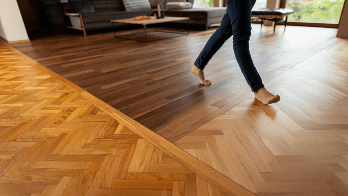 parquet en chevron