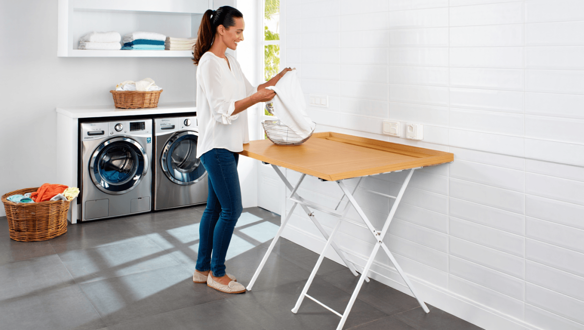 Aménager une buanderie : 20+ idées et astuces gain de place pour un espace fonctionnel et stylé
