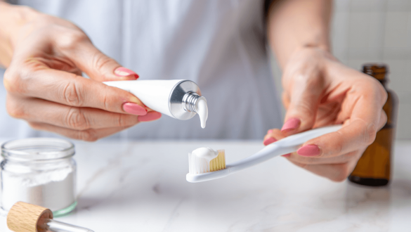 squeezable toothpaste