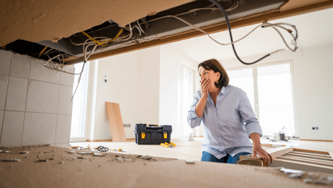 travaux mal réalisés